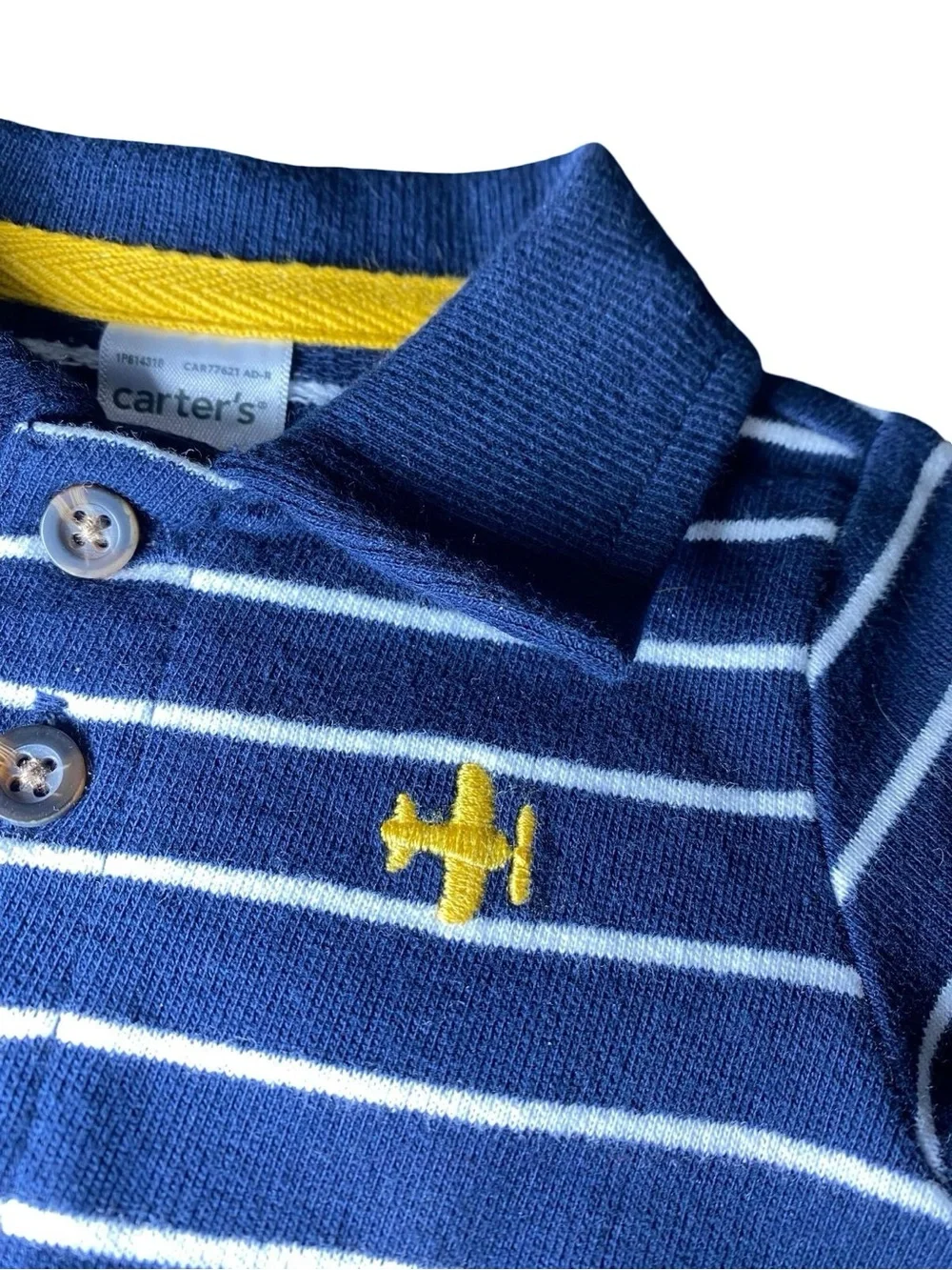 NWT Carter's Baby Boy Polo Jumpsuit (Size 3 Months)